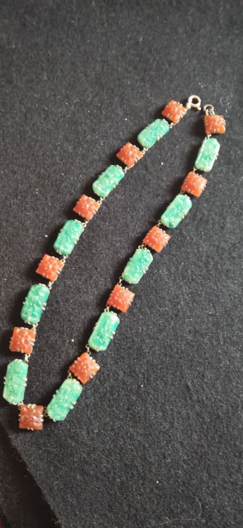 アンティーク　アールデコのフレンチネックレス