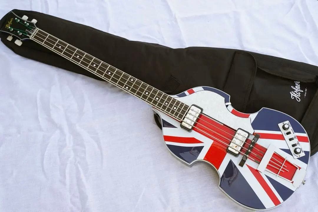 ベース Hofner Limited HCT 500/1 Union Flag