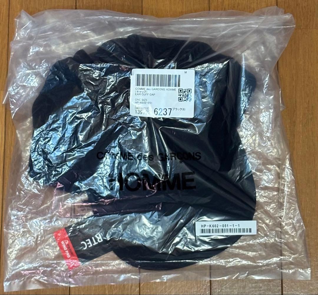 (新品未使用)HOMME EAR MUFF CAP