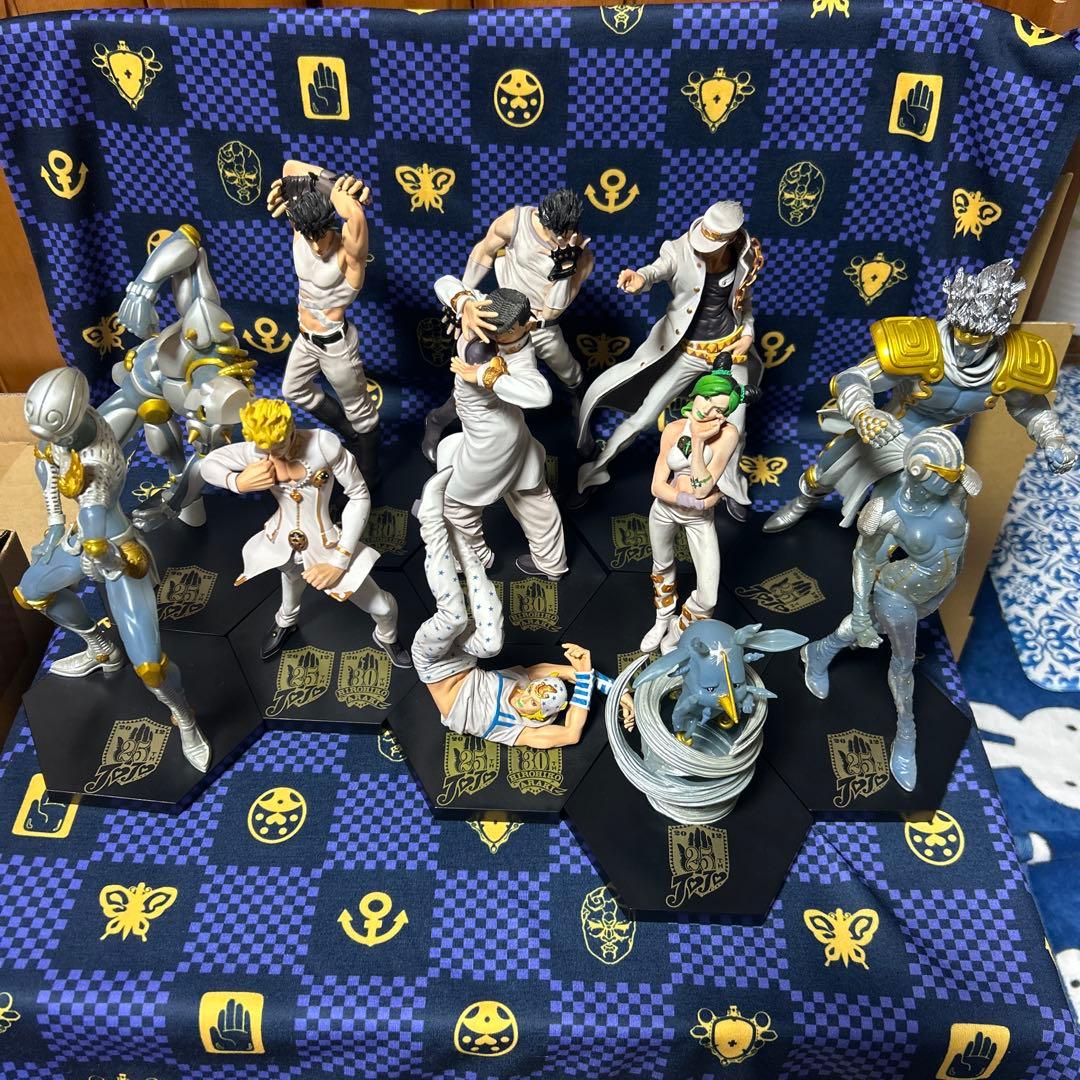 ジョジョ 一番くじ アニバーサリーズ 歴代ジョジョ＆スタンド フルコンプセット