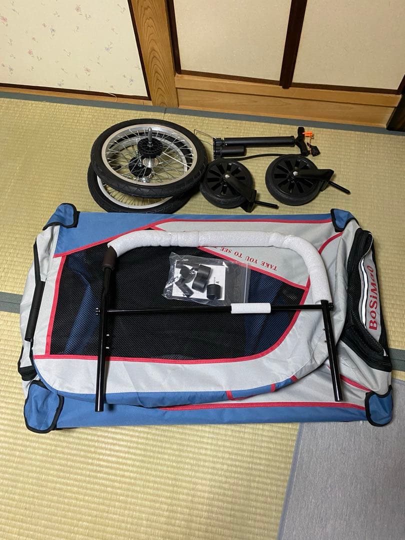 大型ドッグカート　ペットバギー　大型犬　超大型犬　多頭　海外購入