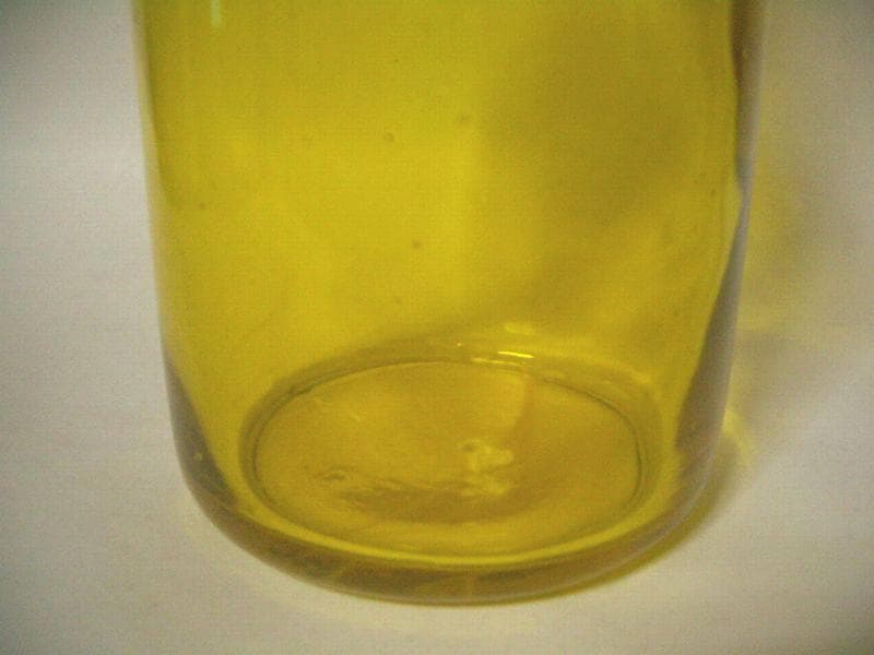 戦前　戦後　空き瓶　栓付き　和ガラス　昭和レトロ　大正　気泡　型吹　吹き硝子