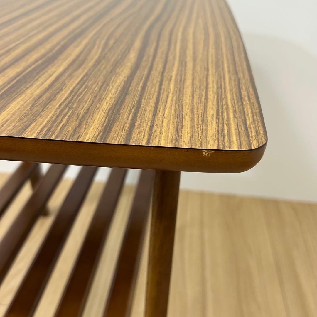 美品 カリモク60　リビングテーブル小　ウォールナット　サイドテーブル