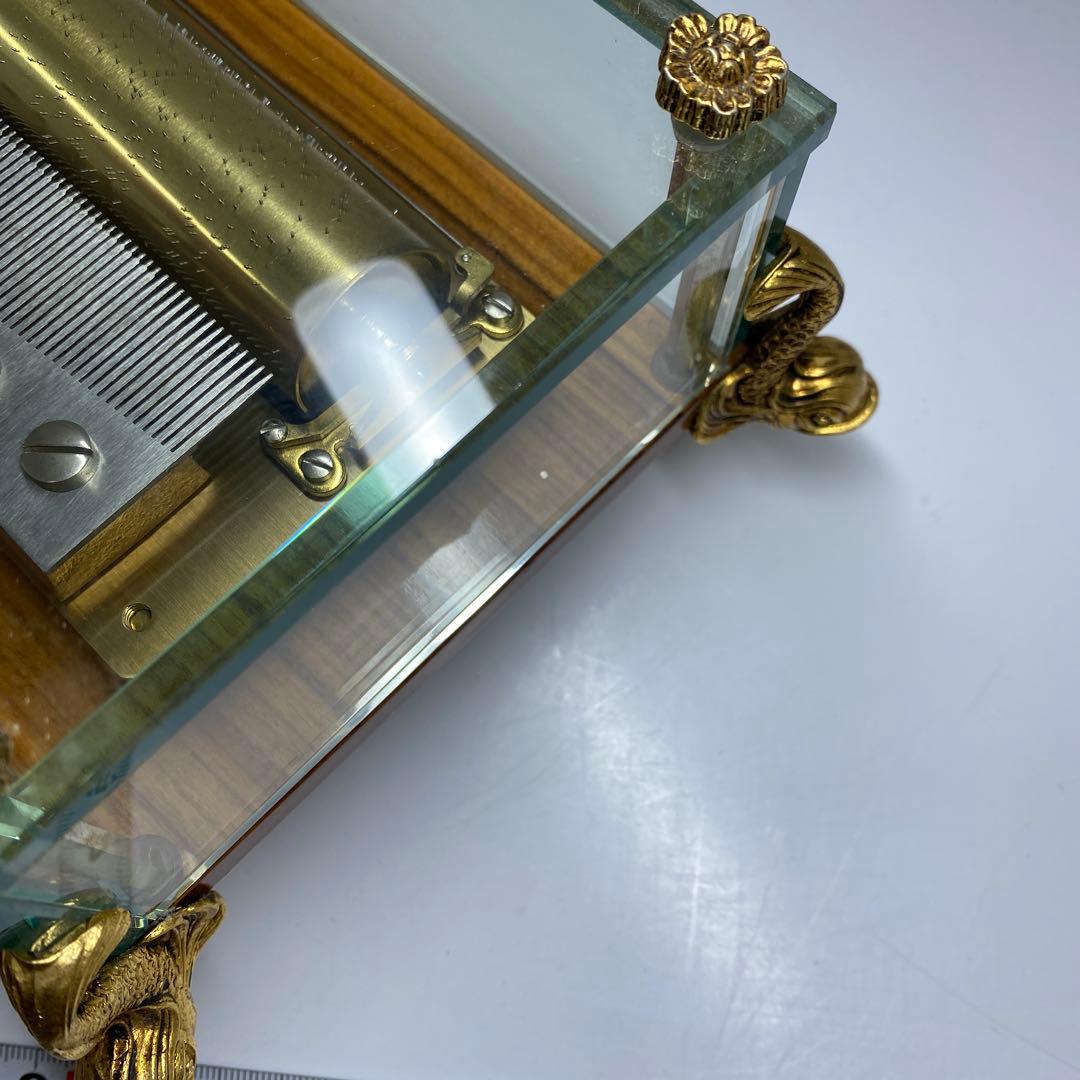 稼働品リュージュシリンダー式オルゴール144弁3曲　東Y7-0217☆1Fチコサ