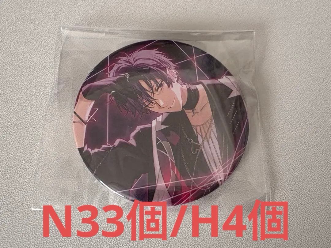 志麻 Violet メインビジュ 等身 缶バッジ 志麻ワン 2023