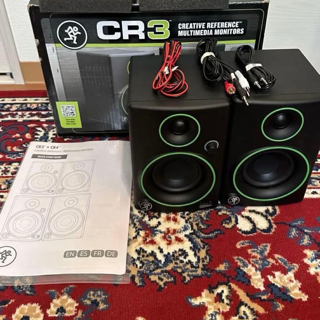 【極美品】Mackie CR3 マルチメディアモニター