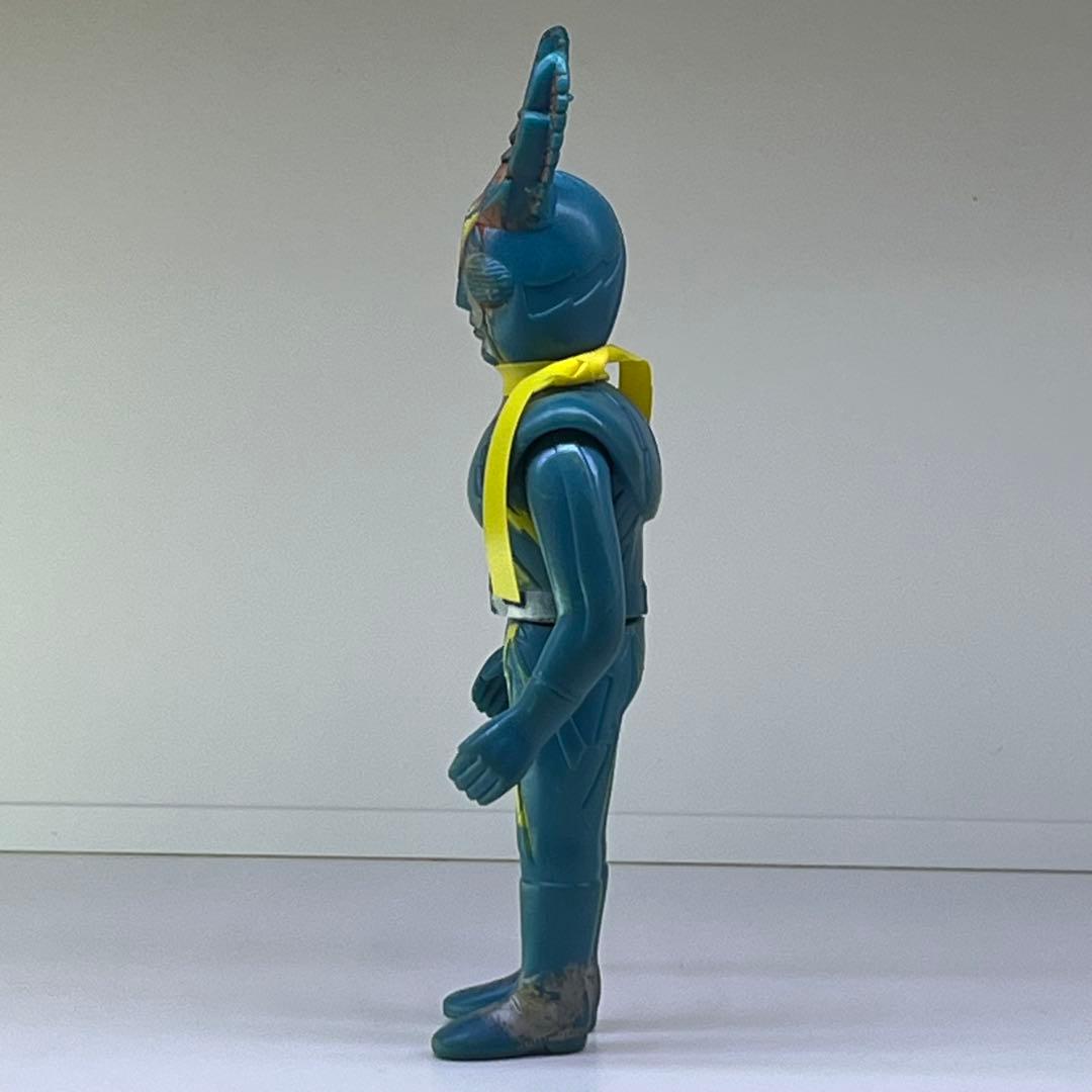 レア　当時物　ポピー　イナズマン　ソフビ　マフラー付き