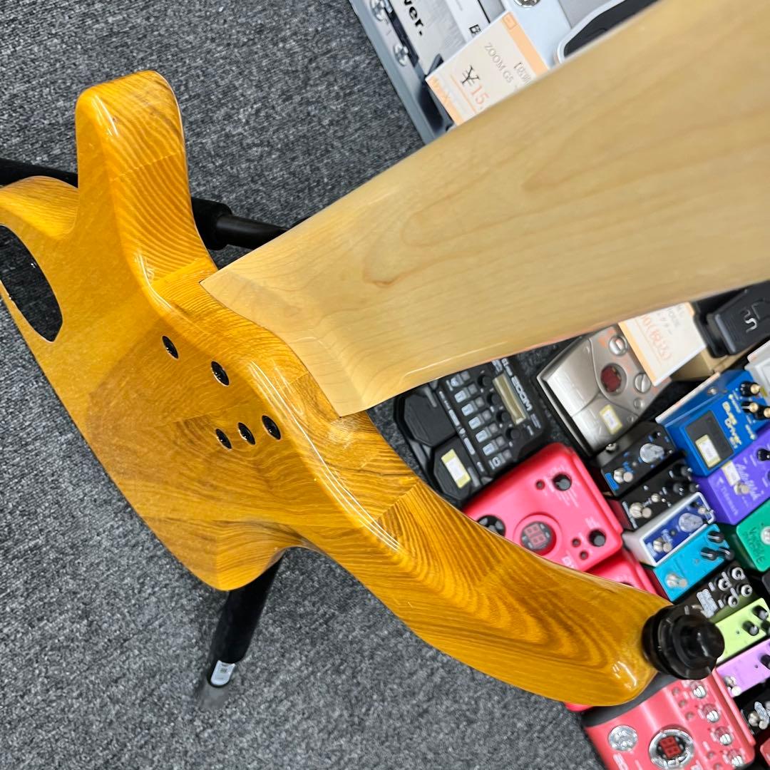 【11371】 ノーブランド 7弦ベース フレットレスベース ナチュラル