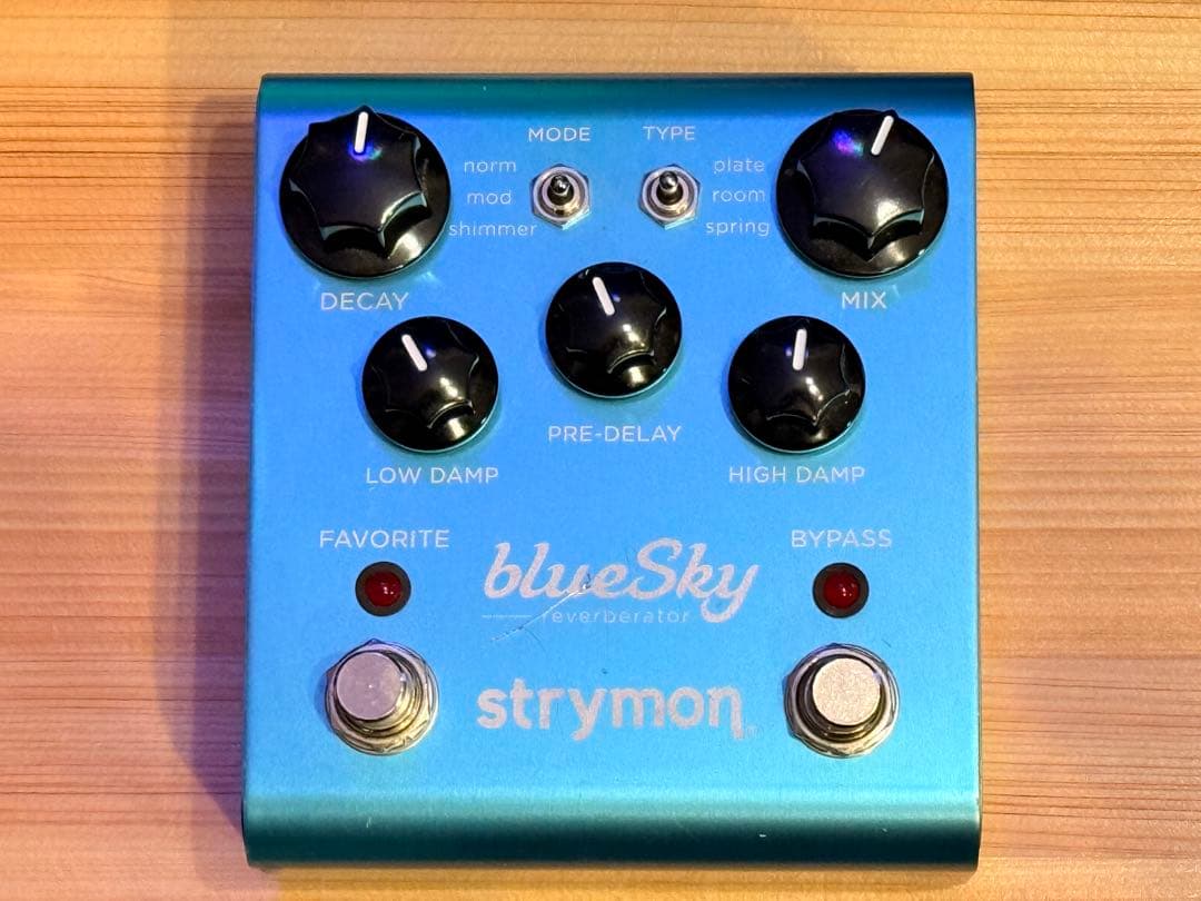 strymon blueSky リバーブエフェクター
