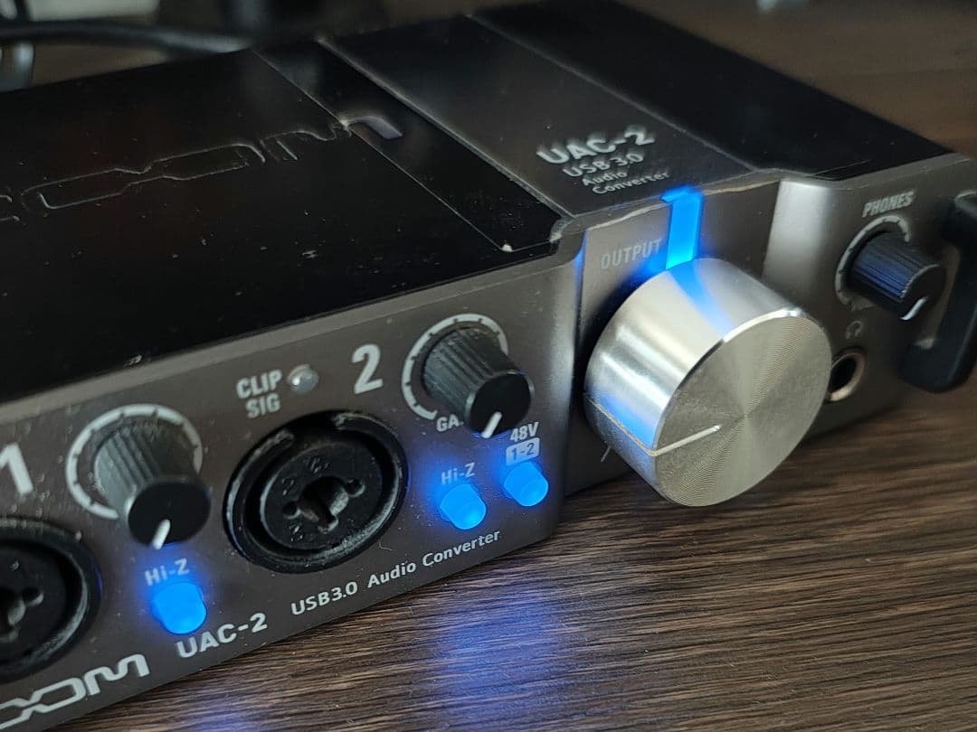 ZOOM(ズーム) UAC-2 オーディオインターフェイス USB3.0