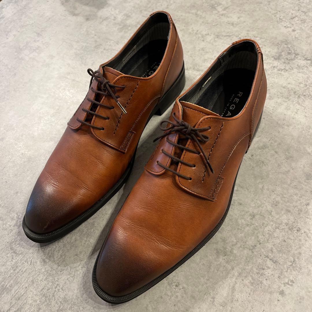 ビジネスシューズ　REGAL 34HR GORE-TEXブラウン　27EEE