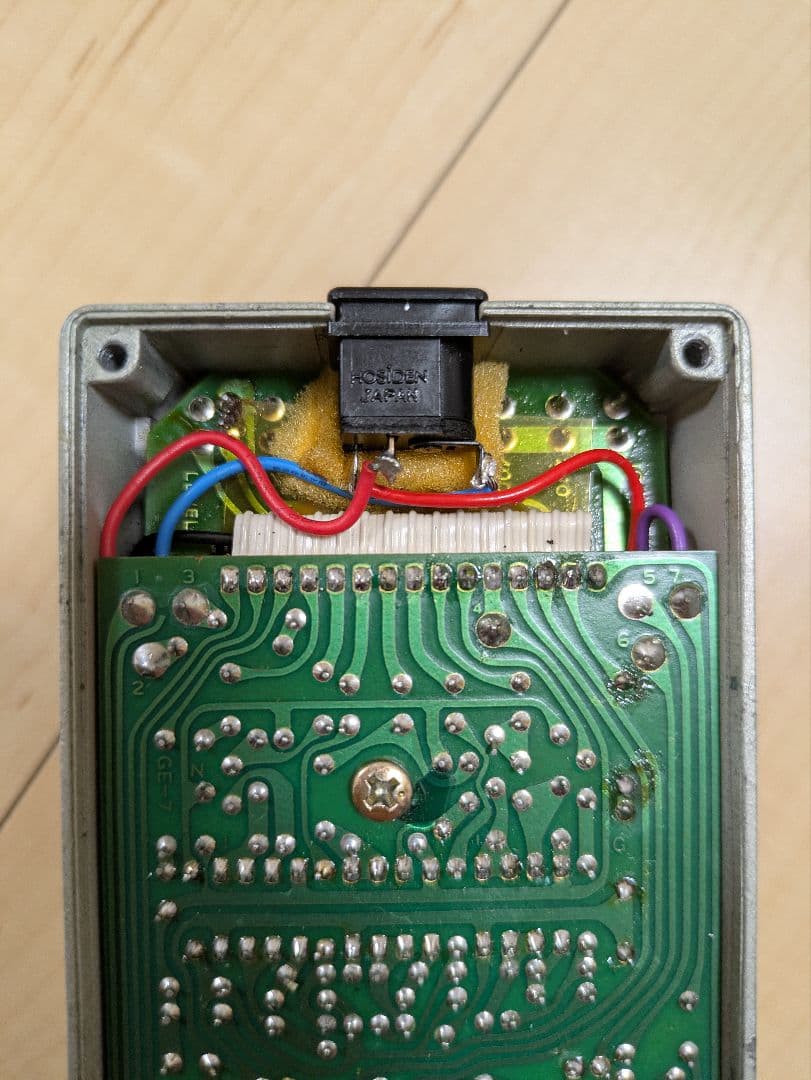 BOSS GE-7 イコライザー　日本製？台湾製？