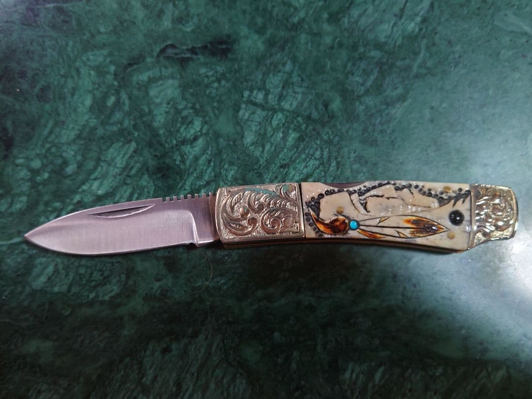ネイティブアメリカン ナイフ ターコイズ ナバホ