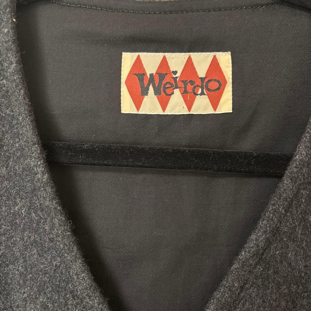 美品　Weirdo FUCK U VEST（ファックユー ベスト）　ウールベスト