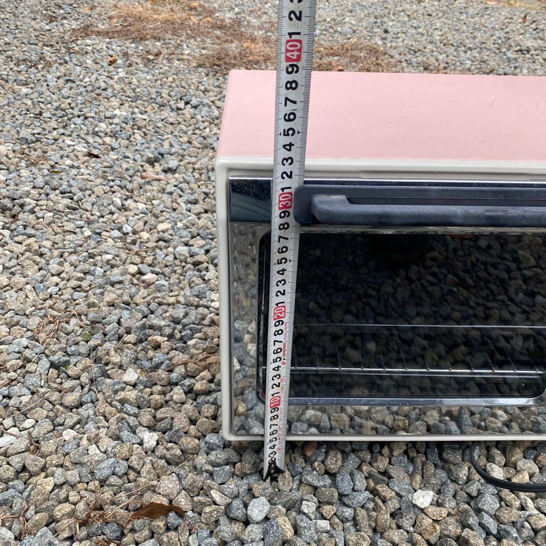 SANYO 小型電子オーブン　ピンク　SOB-155 昭和レトロポップ