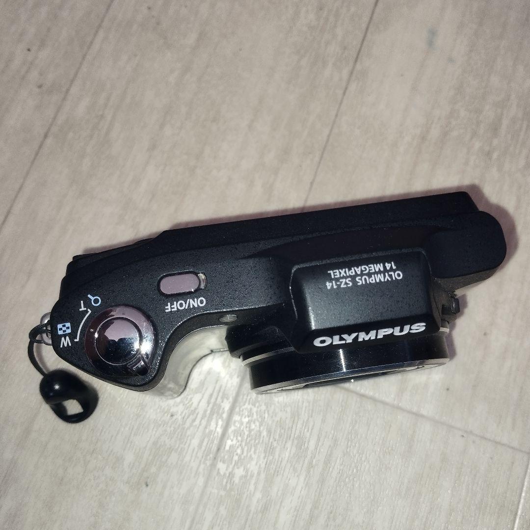 OLYMPUS SZ-14 ブラック コンパクトデジタルカメラ 動作品