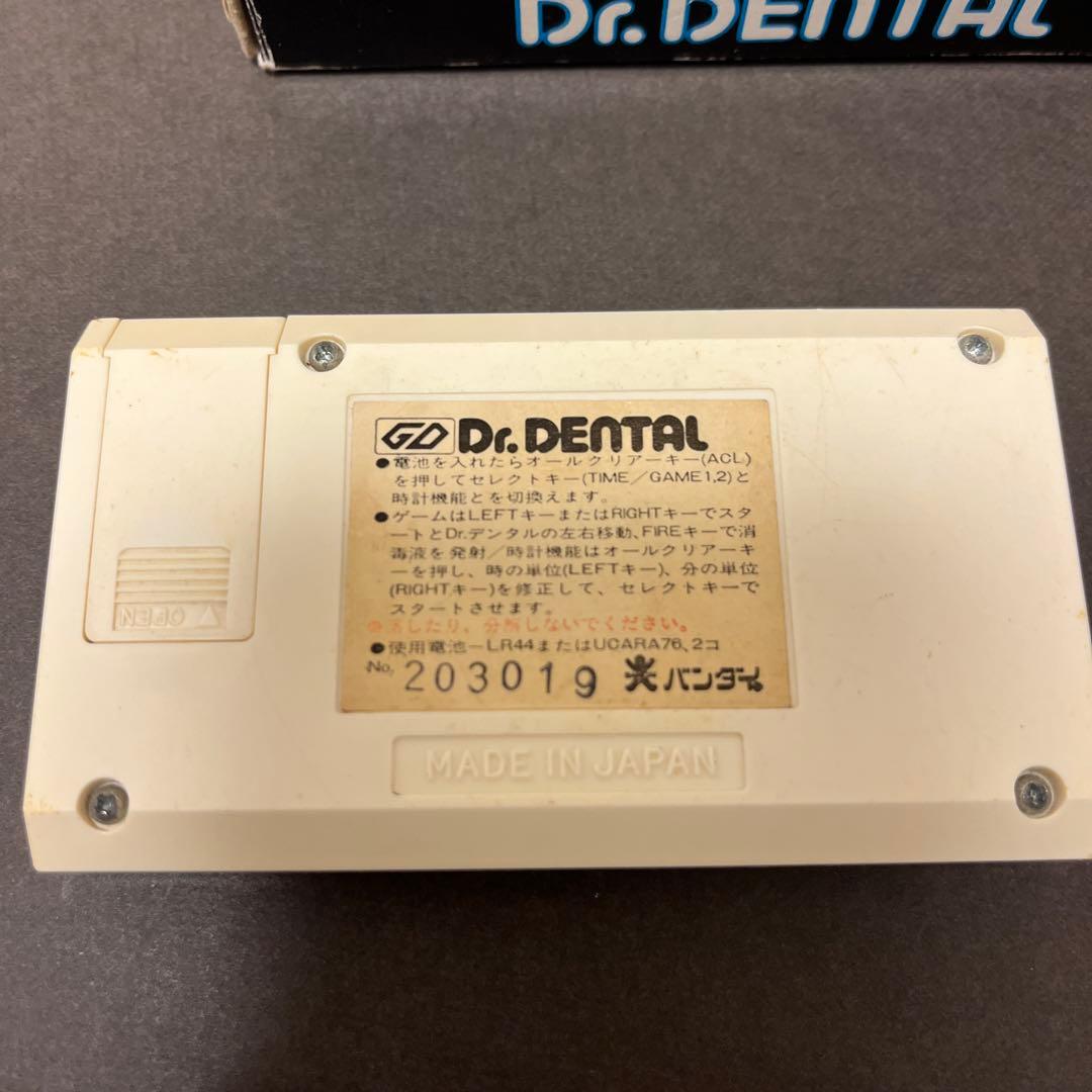 ゲームウォッチ Dr. DENTAL ドクターデンタル バンダイ
