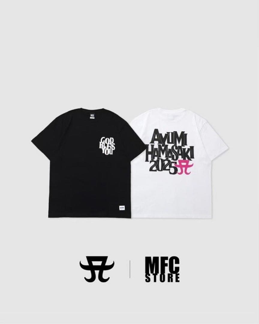 浜崎あゆみ　MFCSTORE コラボTシャツ　Mサイズ　ブラック