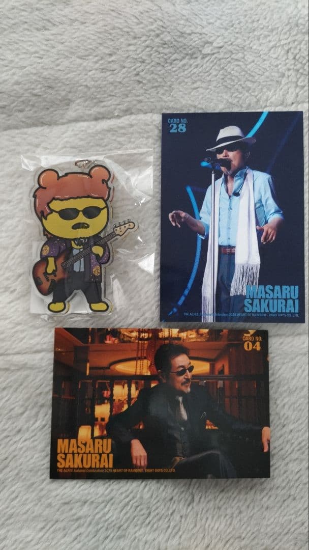 THE ALFEE ポテくまくん アクリルキーホルダー