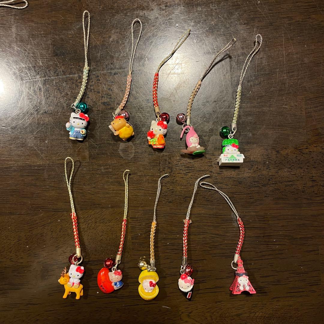【激レア】ご当地キティ　ストラップ 33個セット