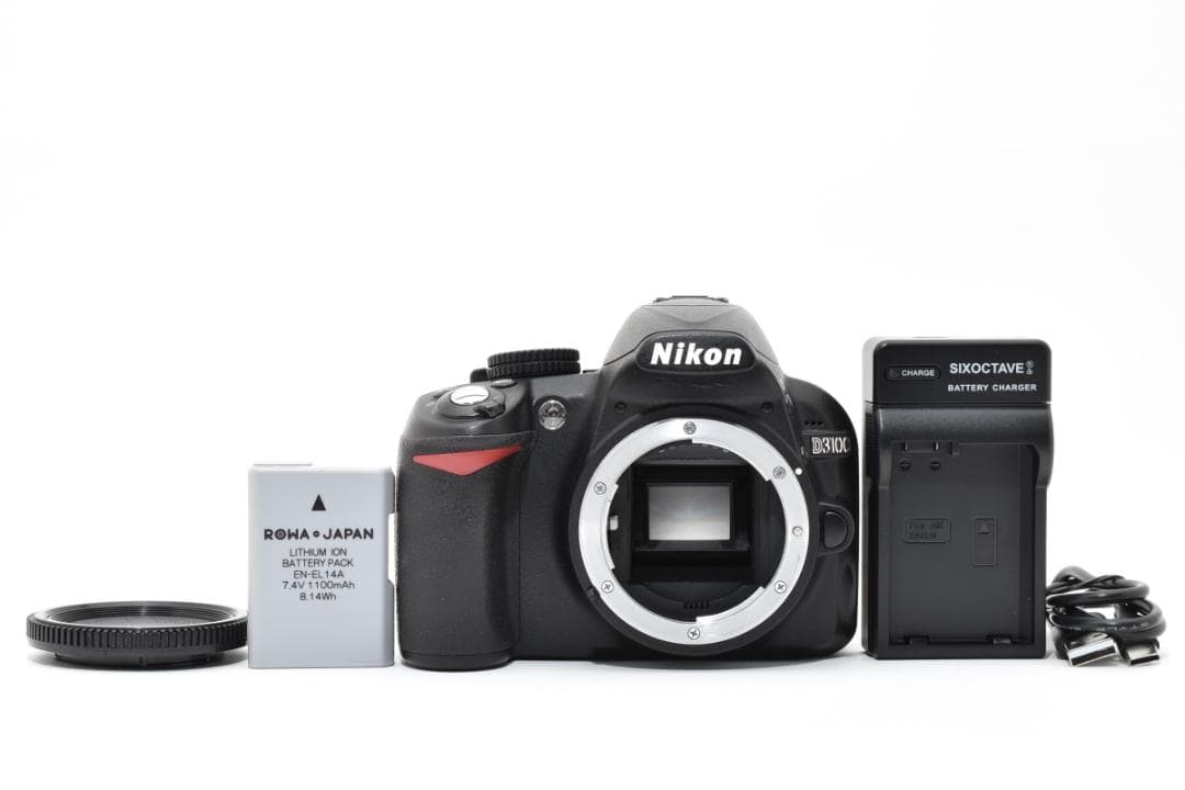 ★撮影枚数3371枚・液晶やや不良★ ニコン D3100 ボディ #21027