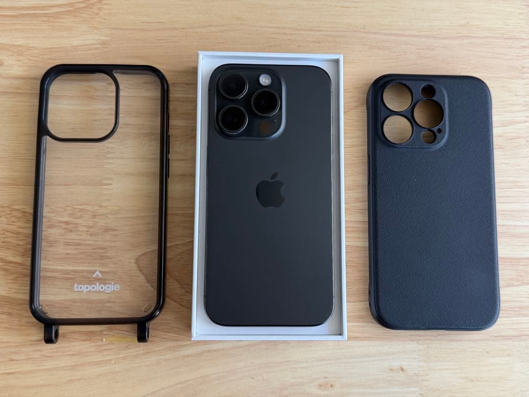 iPhone15Pro 256GB 本体➕ topologieケース他