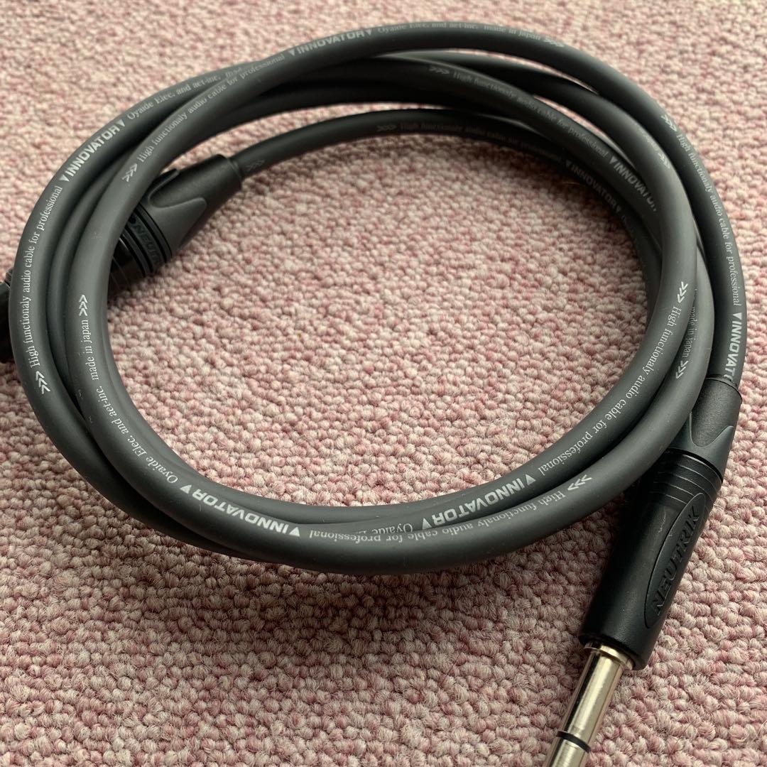 オヤイデ　TRS-XLRメスケーブル　XLRオス-XLRメス　6本セット