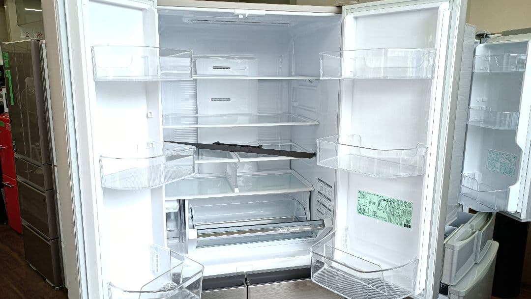 【美品】送料込み！★2022年★R-HW49S★日立　大型冷蔵庫！