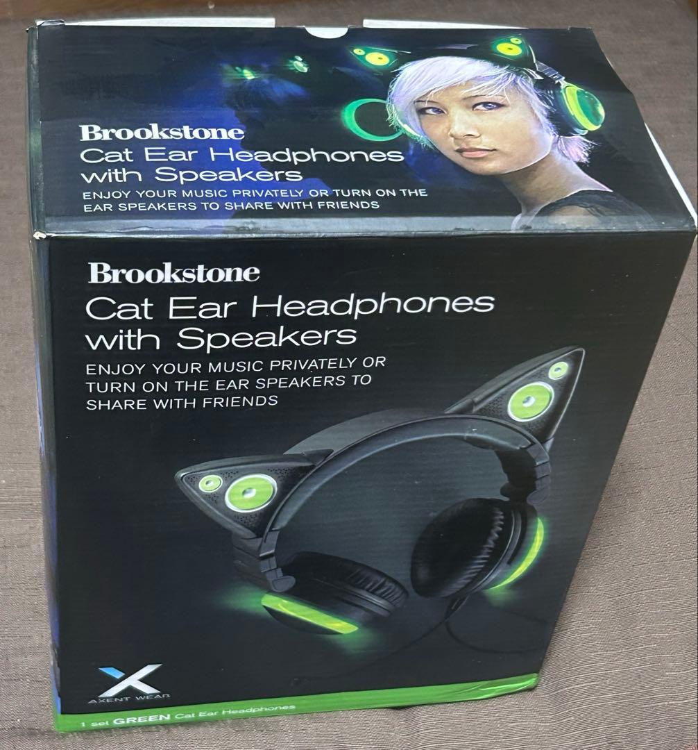 AXENT WEAR ネコ耳 ヘッドフォン Cat Ear Headphones