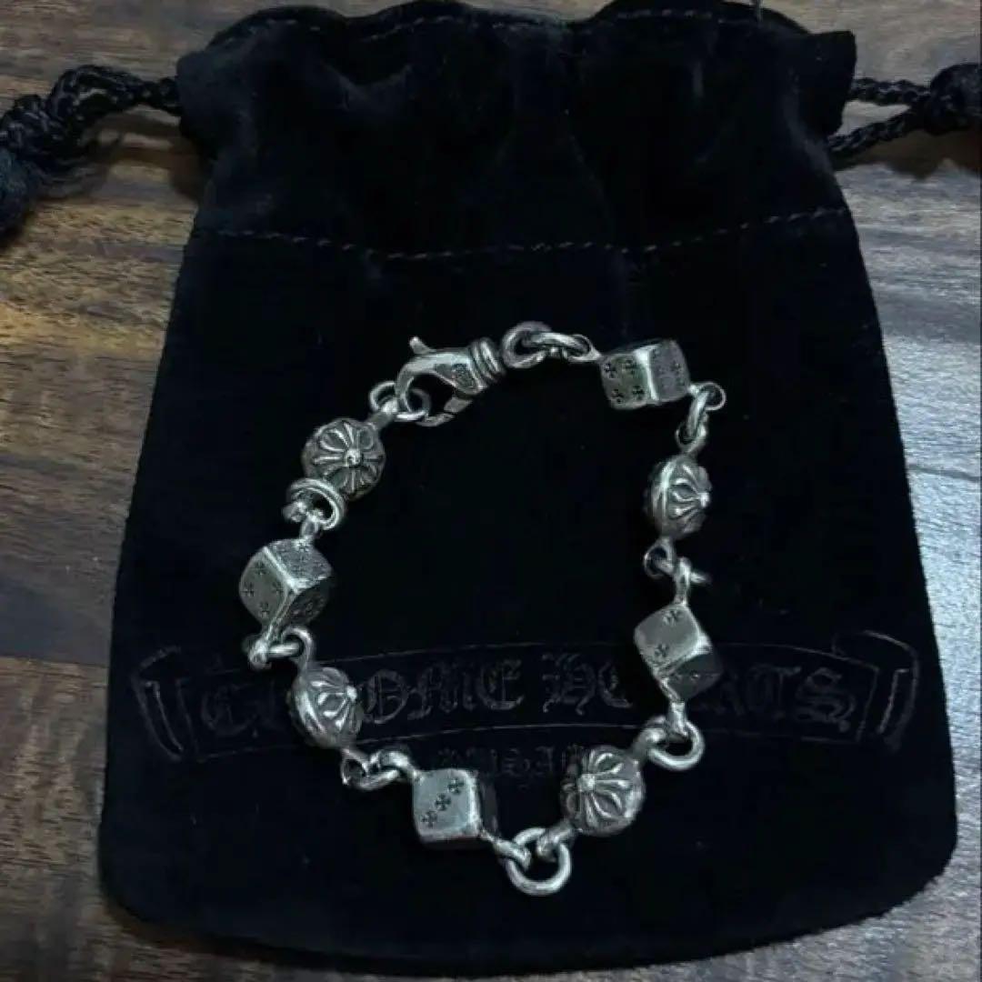 クロムハーツ ダイス クロスボール ブレスレット