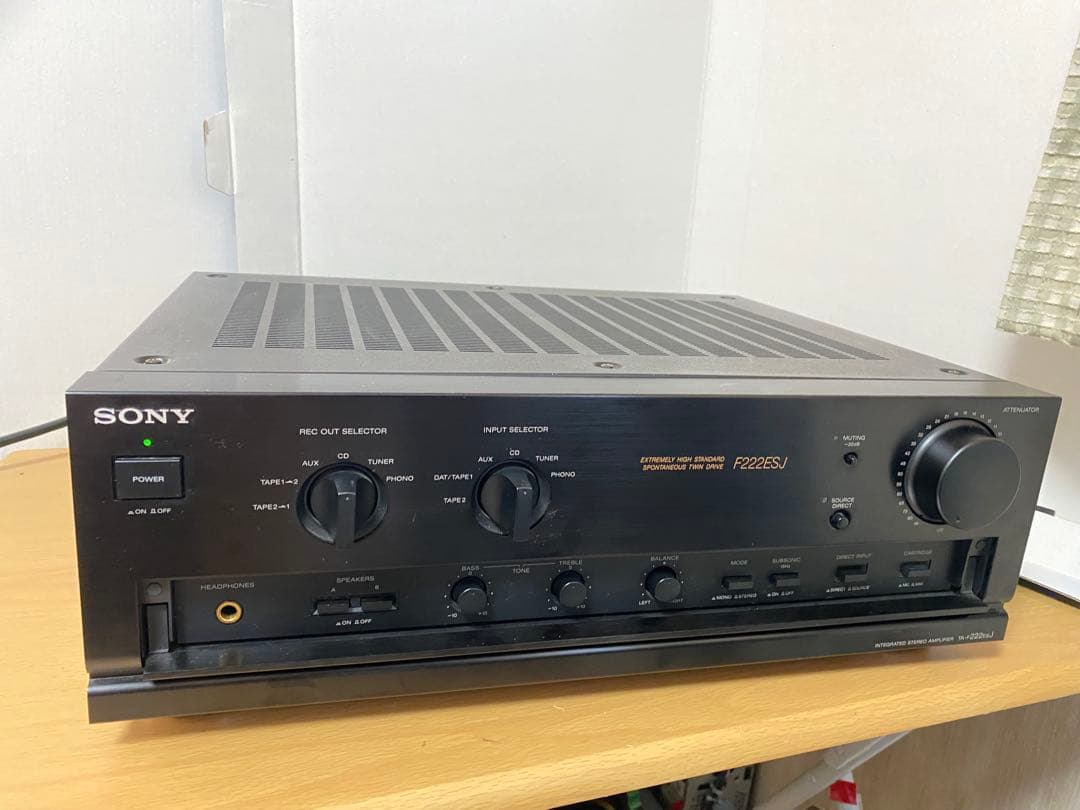 SONY F222ESJ アンプ