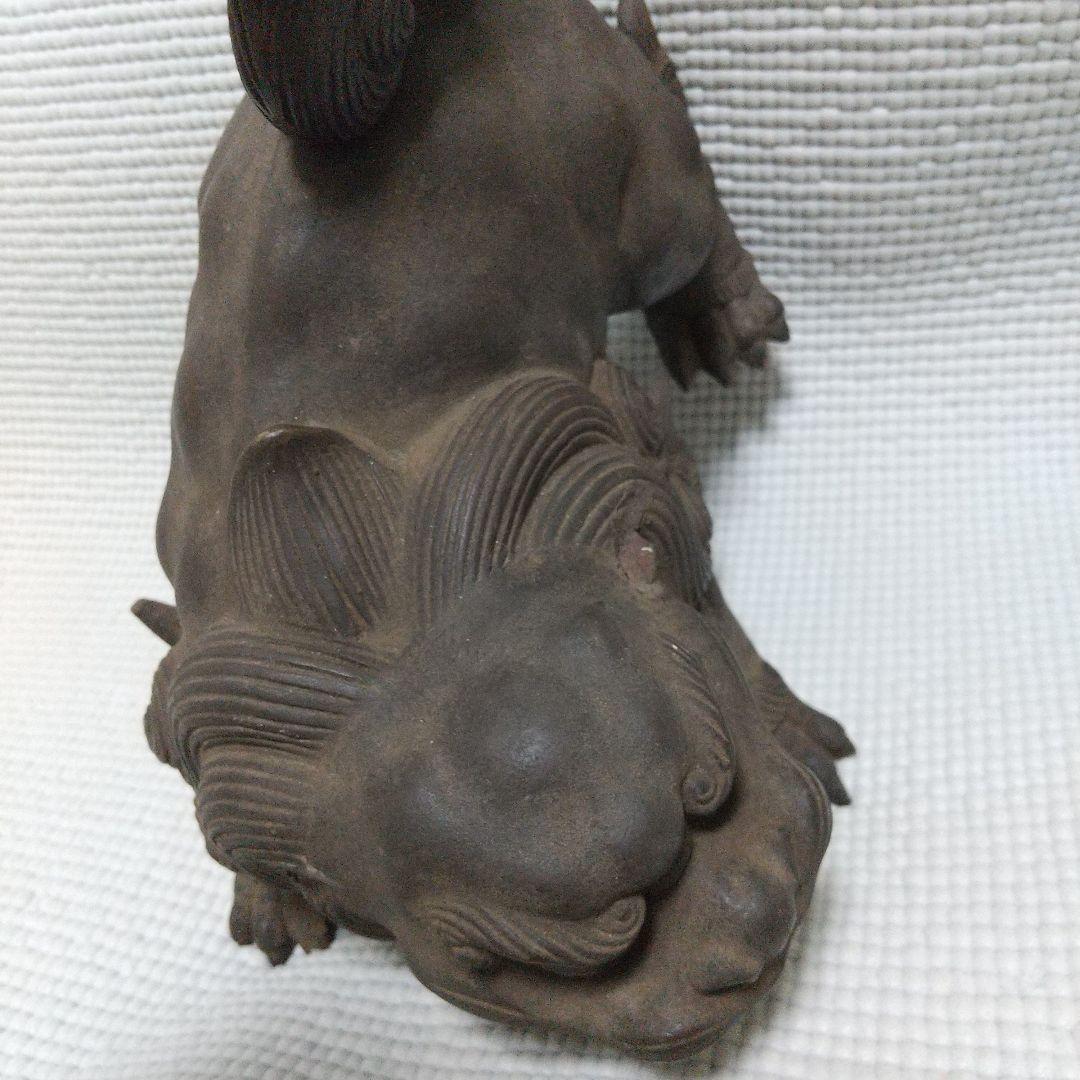 威風堂々〈木村長十郎友敬 作／獅子〉備前焼