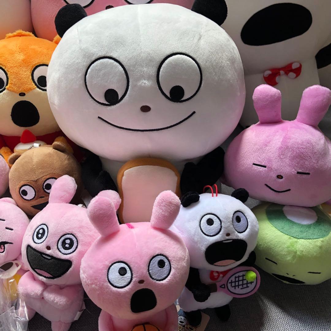 にしむらゆうじ　ぬいぐるみ　まとめ売り　こねずみ　ラブラビット　ごきげんぱんだ