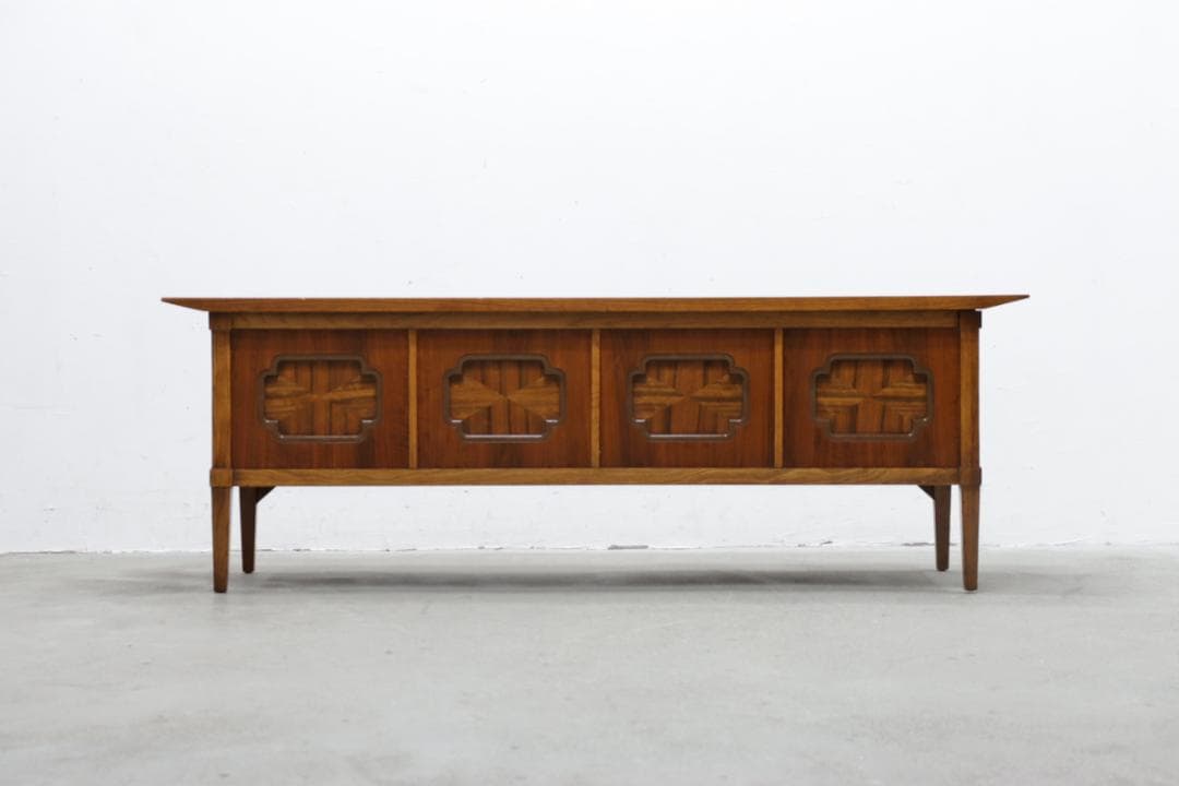 ヴィンテージ ウォールナット サイドボード コンソール ローボード 展示台 収納