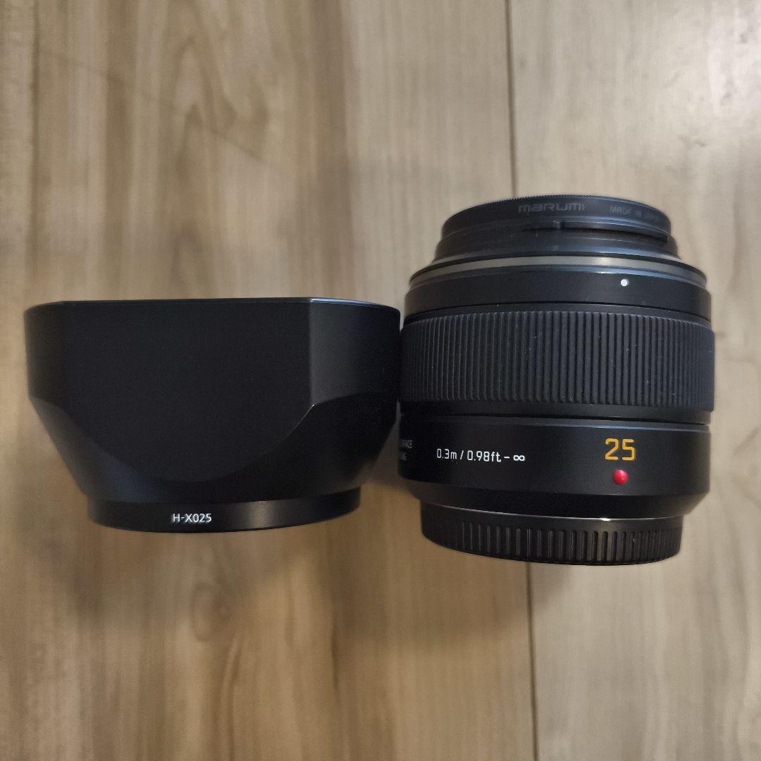 Panasonic:H-X025 パナライカ マイクロフォーサーズレンズ