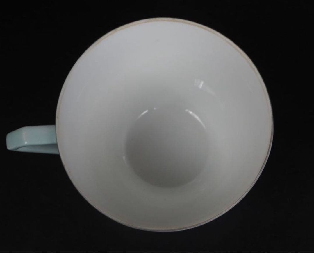 送料無料1912年 『オールドノリタケ』製 手描き薔薇文カップ＆ソーサー5客