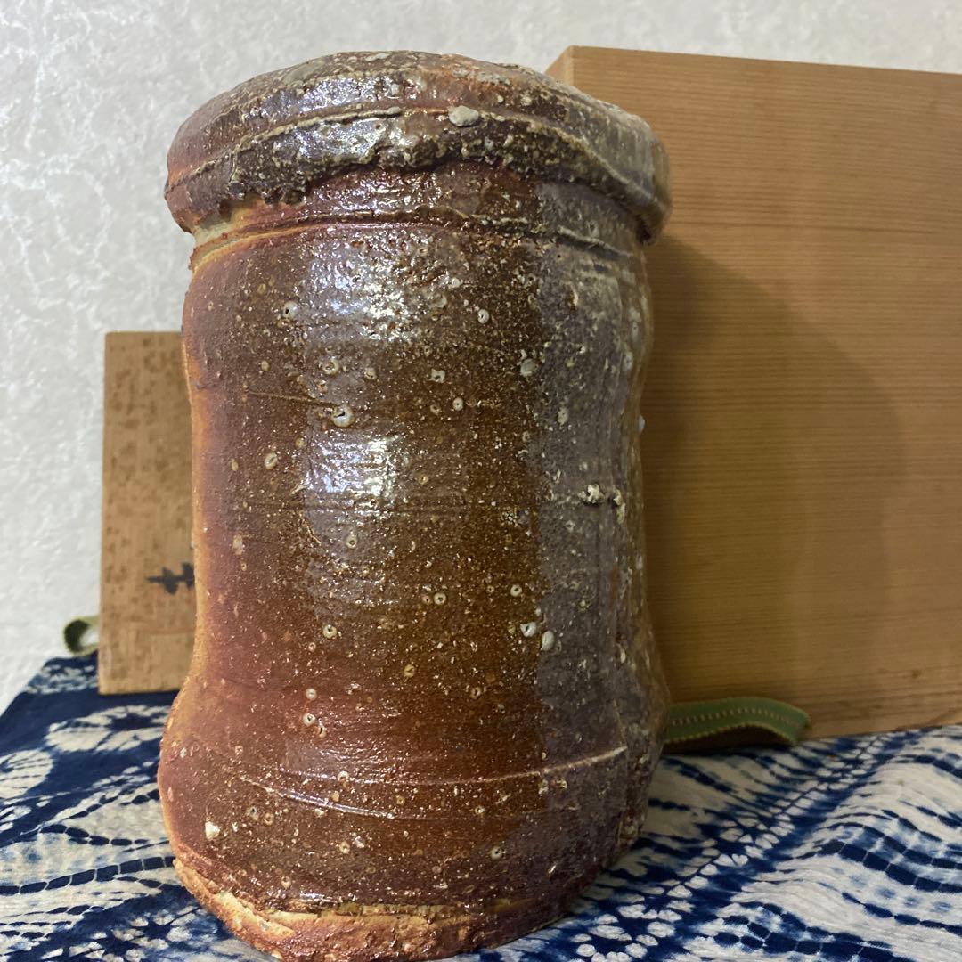 杉本貞光　信楽　花入