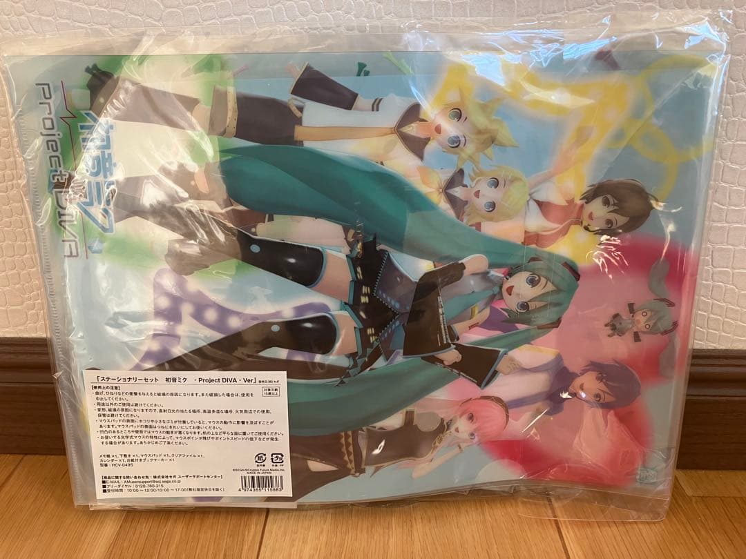 ステーショナリーセット　初音ミク　Project DIVA