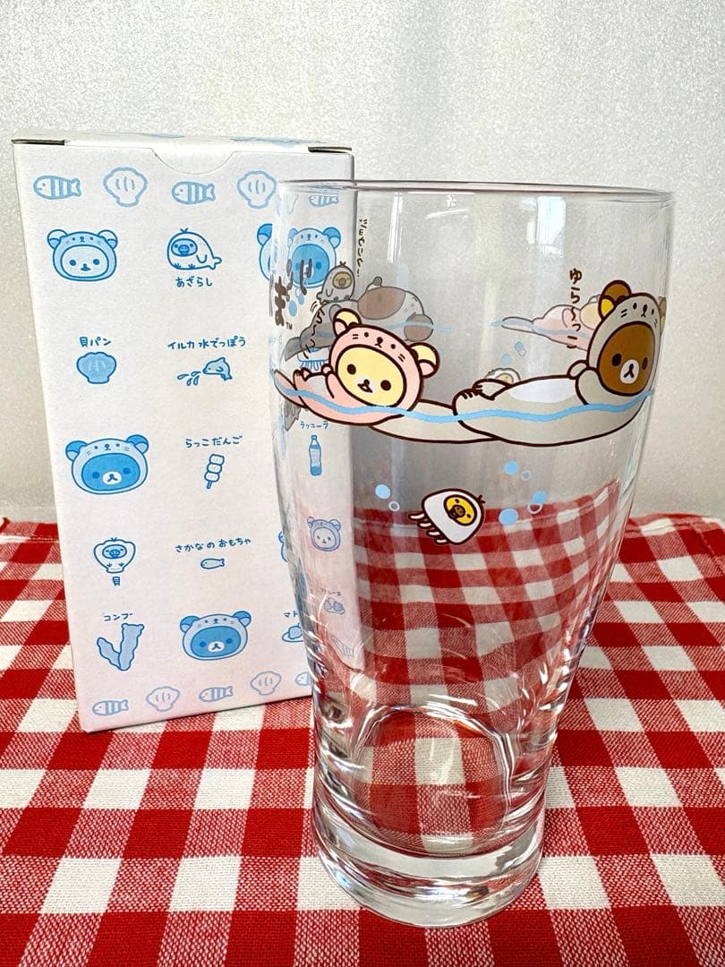 激レア　2016年　平成レトロ　リラックマ　ラッコ　グラスセット　4つ　新品