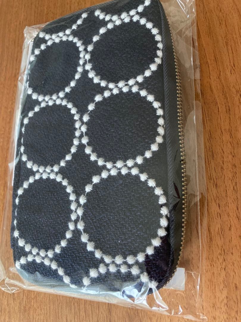 ほぼ日ミナペルホネン　タンバリン　ちいさいひき出しポーチ