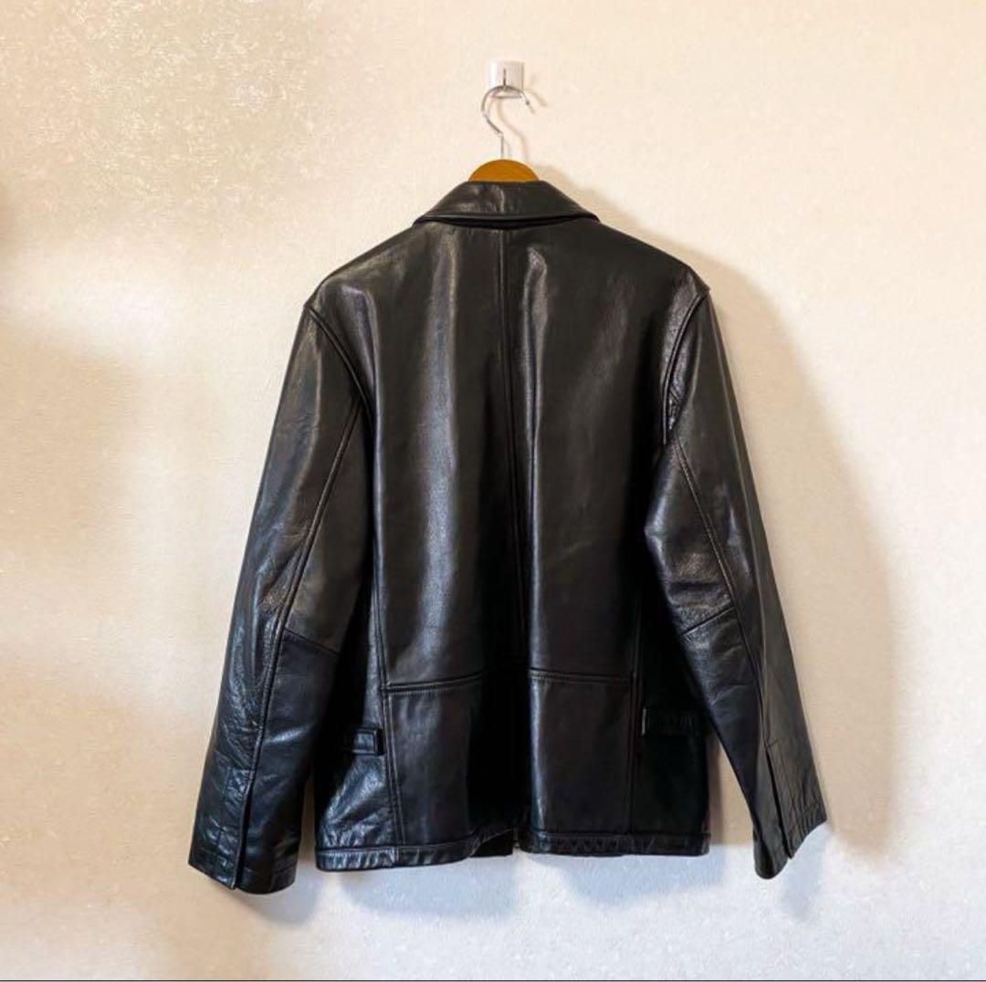 90s banana republic レザージャケット