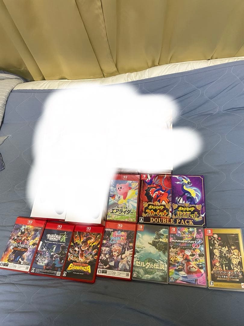 マ*ン様 Switch2ソフトSwitchソフトポケモンゼルダまとめてセット