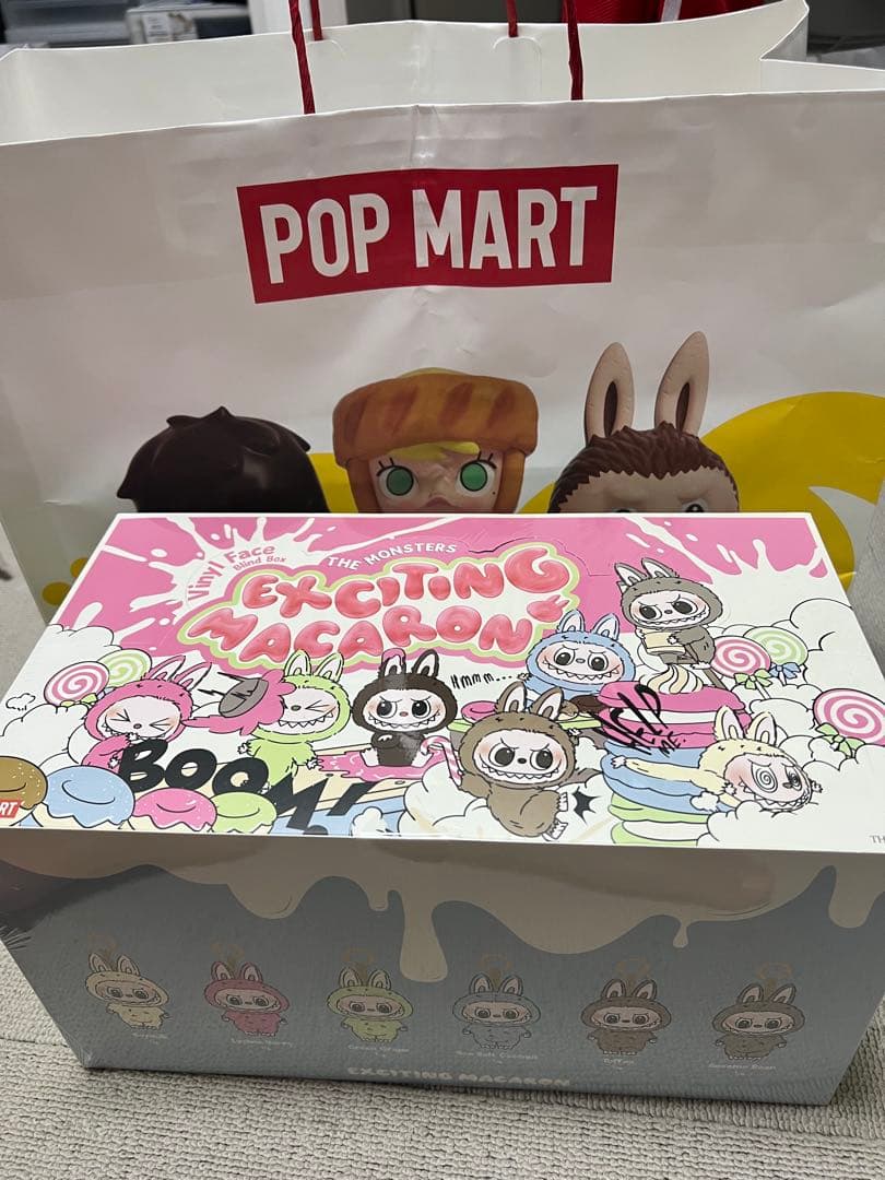 POPMART LABUBU マカロン ラブブアソートBOX 正規品紙袋付き