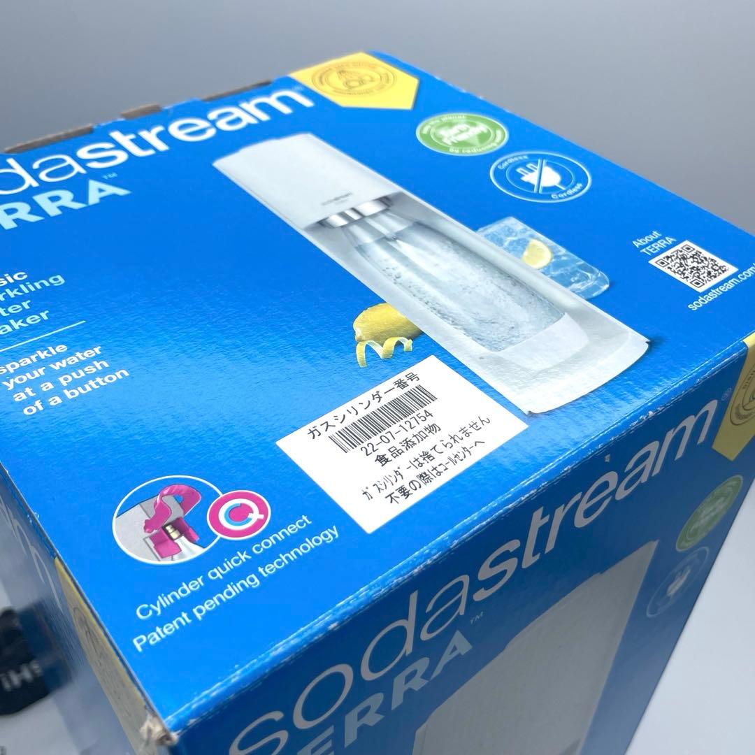 ◯ソーダストリーム テラ ホワイト 炭酸水メーカー