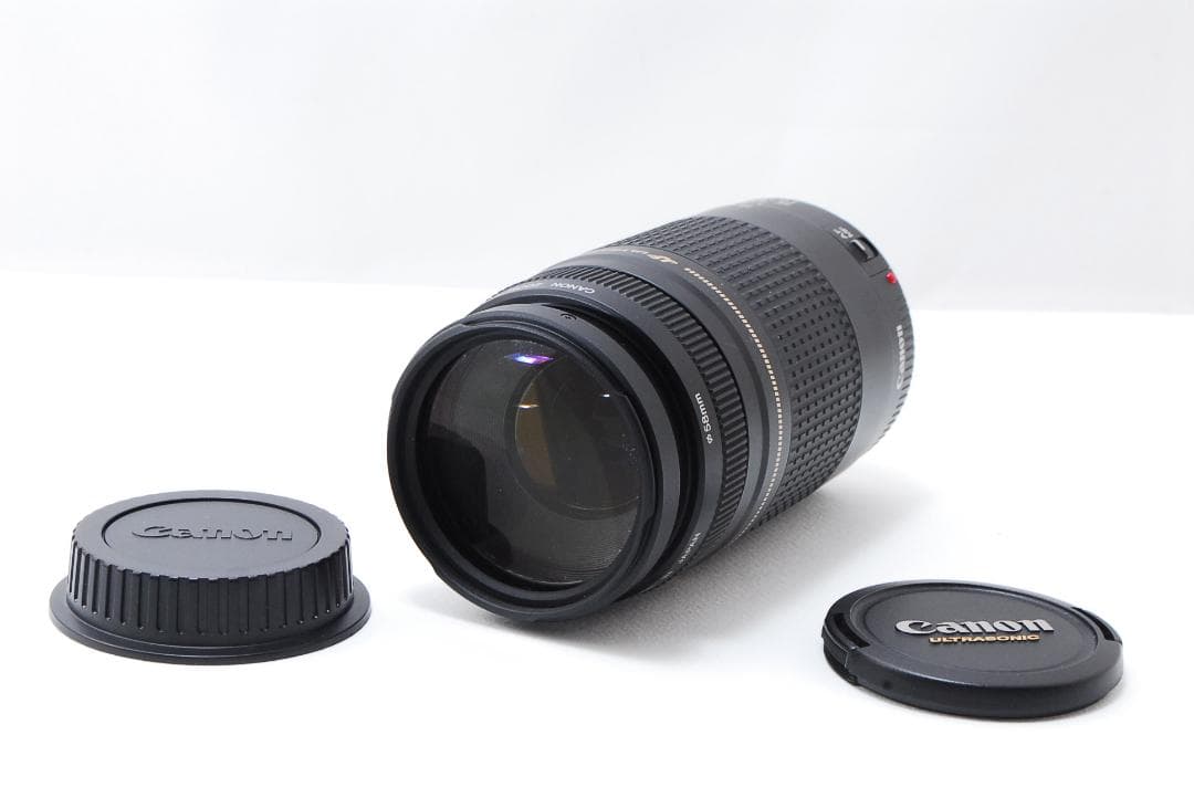 望遠レンズ/Canon キャノン Zoom Lens EF 75-300mm