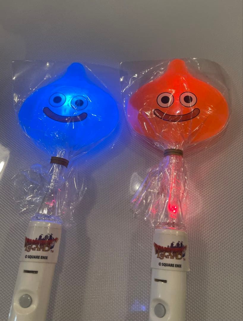 ドラクエ　 スライムライト 2個セット (青・オレンジ)