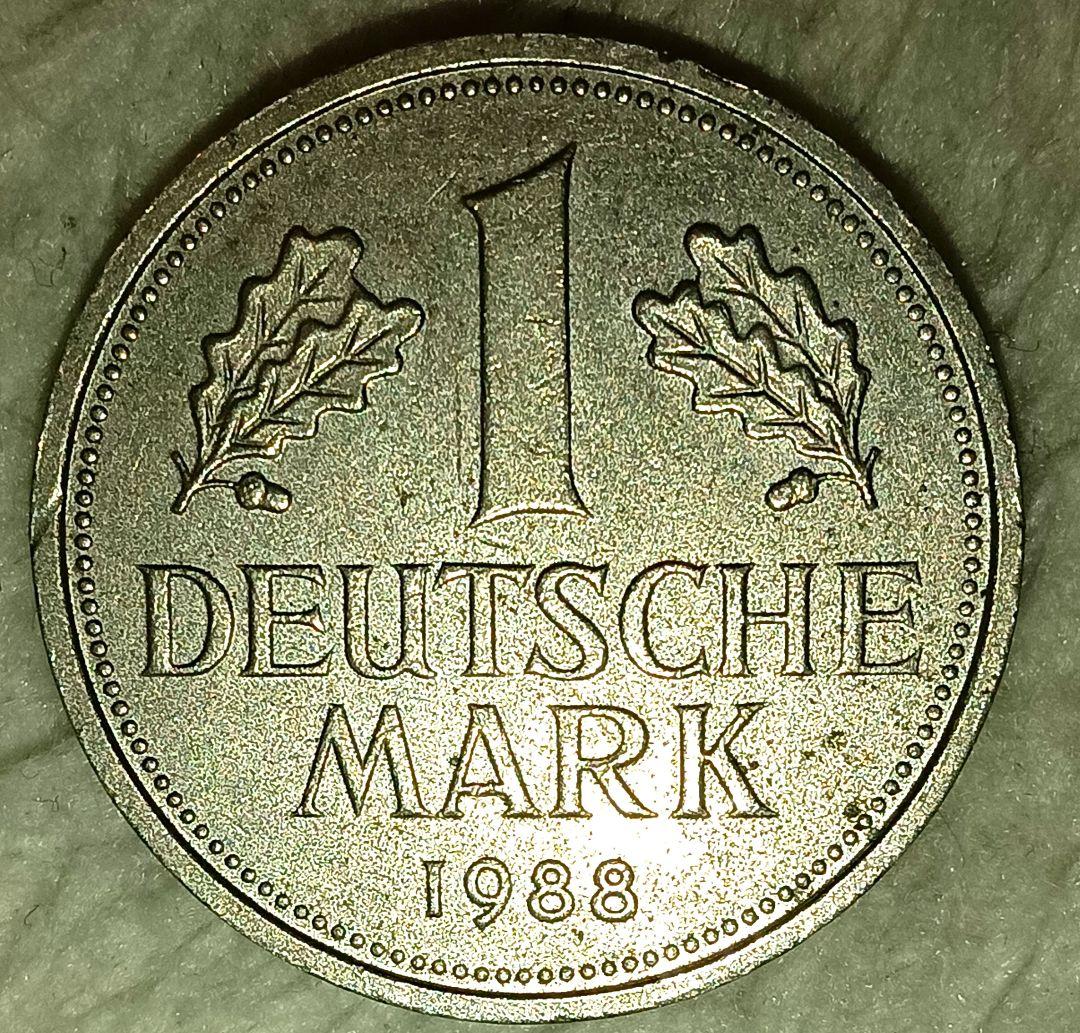 希少レア　1 DEuTSCCHEMARK  1988