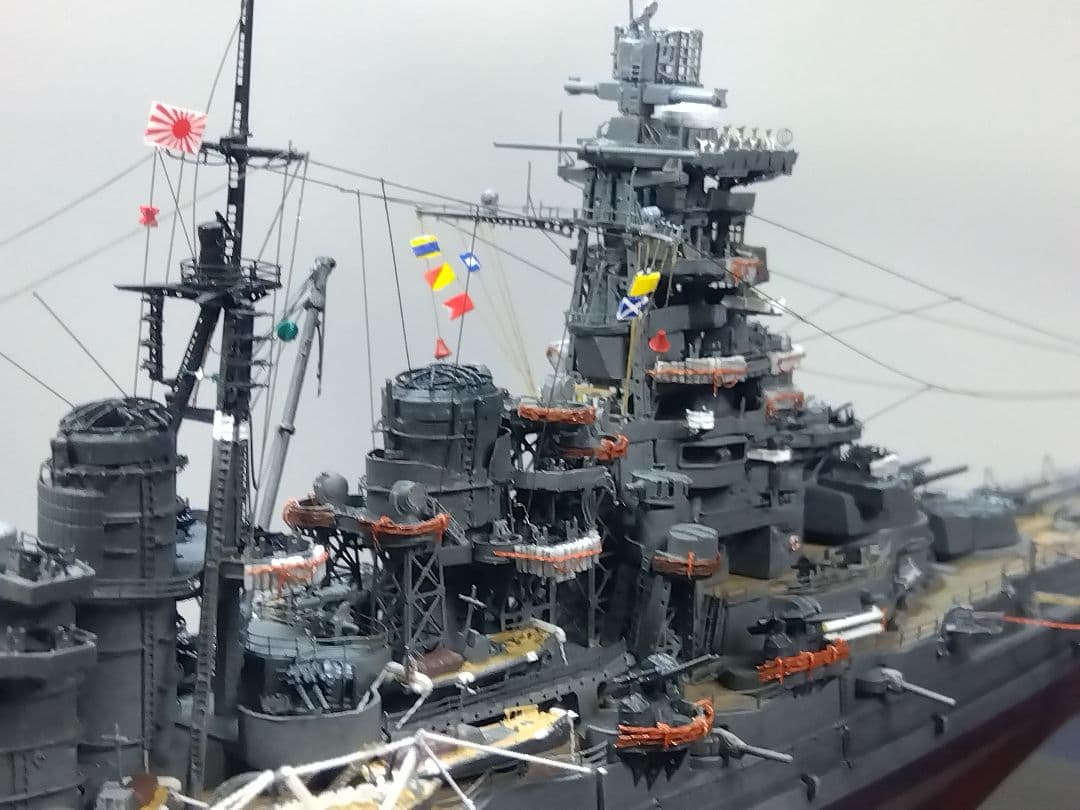 1/700フルハル精密模型 帝国海軍戦艦 榛名完成品