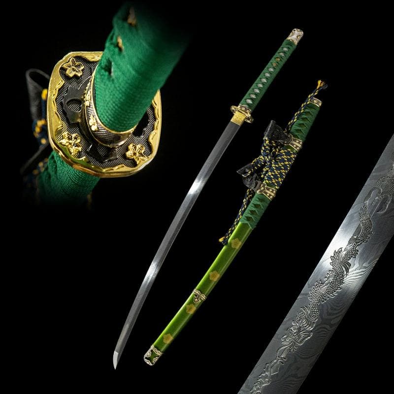 淵竜太刀 日本刀 模造刀 居合刀 武士道 武蔵 鑑賞用 手鍛造打