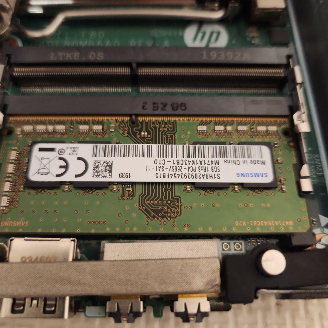 ミニデスクトップPC HP probook400 g4 dm